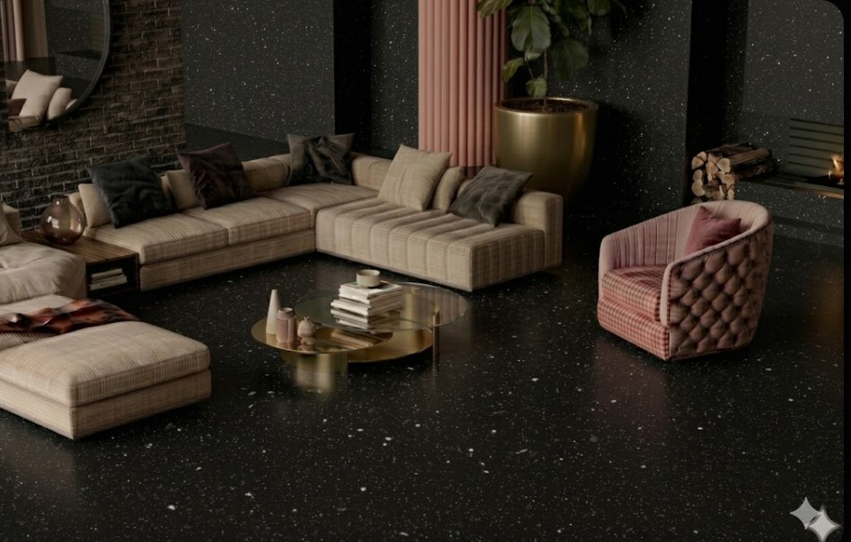 terrazo black snp