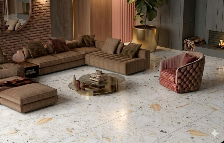 TERRAZO WHITE
