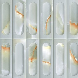 OVAL ONYX DECORE-(P-1205)