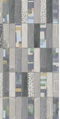 decor brickstaks silver