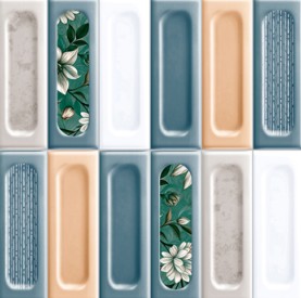 OVAL MULTI LEAFY-(P-1205)