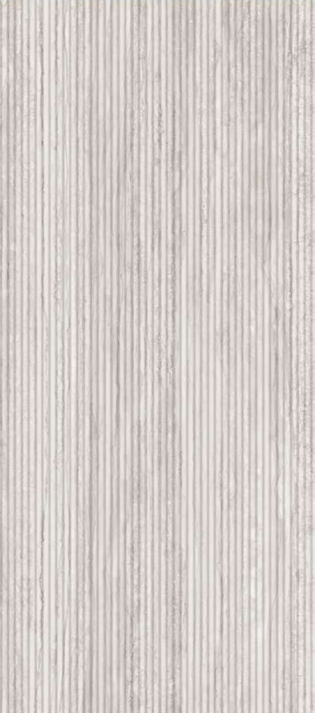 travertino gray flutted liner