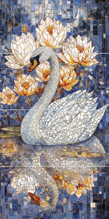 Swimming Swan